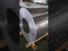 صفائح ألمنيوم منقوشة من الألماس مقاس 4X8Ft 1001 6061 متقلب